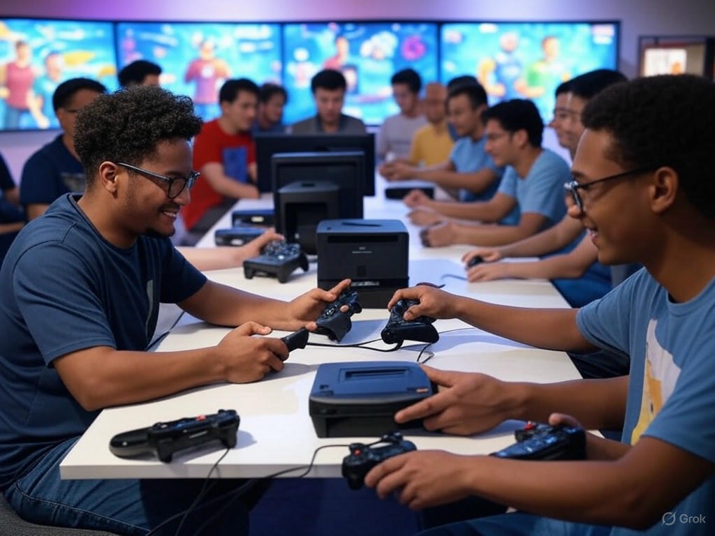 ภาพเกมออนไลน์ยุคดิจิทัล