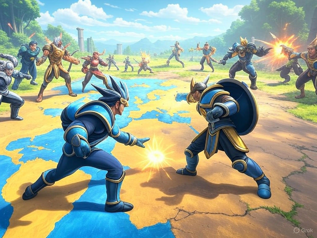 เกมออนไลน์ MOBA การแข่งขันและกลยุทธ์ที่น่าตื่นเต้น
